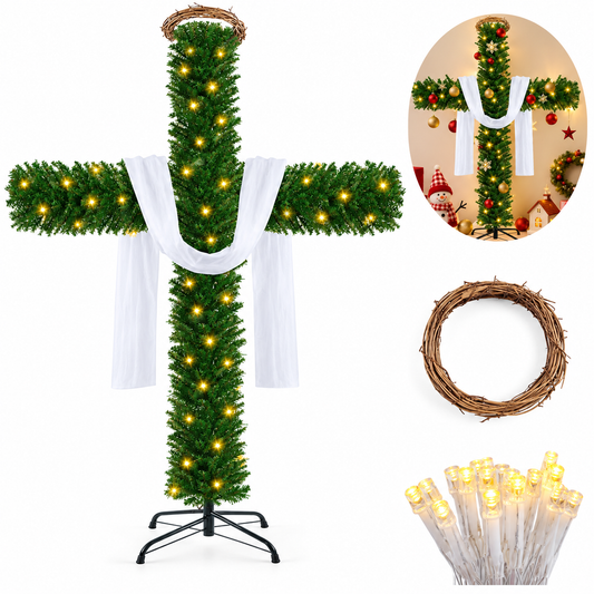 Everlight Cross Christmas Tree